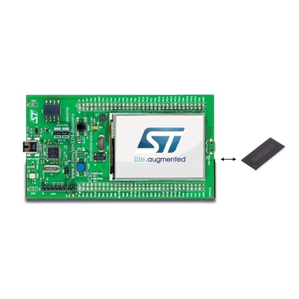 چیپ IS42S16400J-7TLI حافظه SRAM برد STM32F429 Discovery