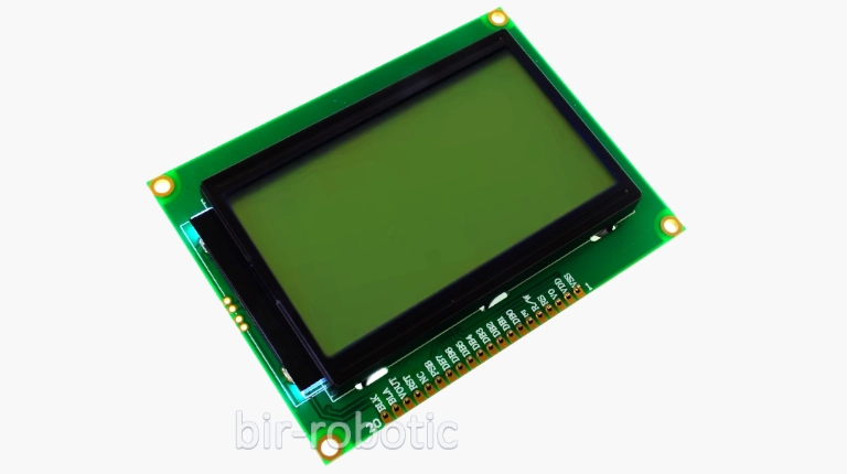 12864B-LCD-green-yellow-