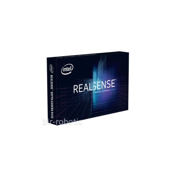 تصوی جعبه دوربین Intel RealSense تشخیص عمق مدل D435
