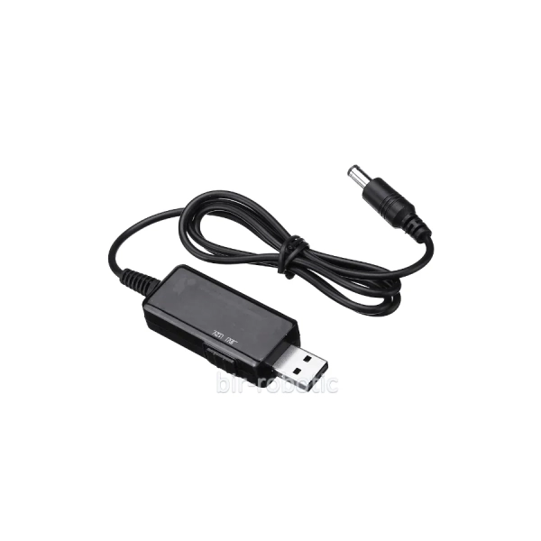 کابل افزاینده ولتاژ USB به 9 و 12 ولت