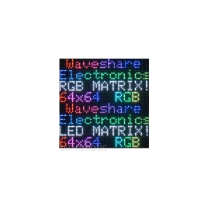 تصویر اصلی نمایشگر LED ماتریسی رنگی 64x64 پیکسل 3mm