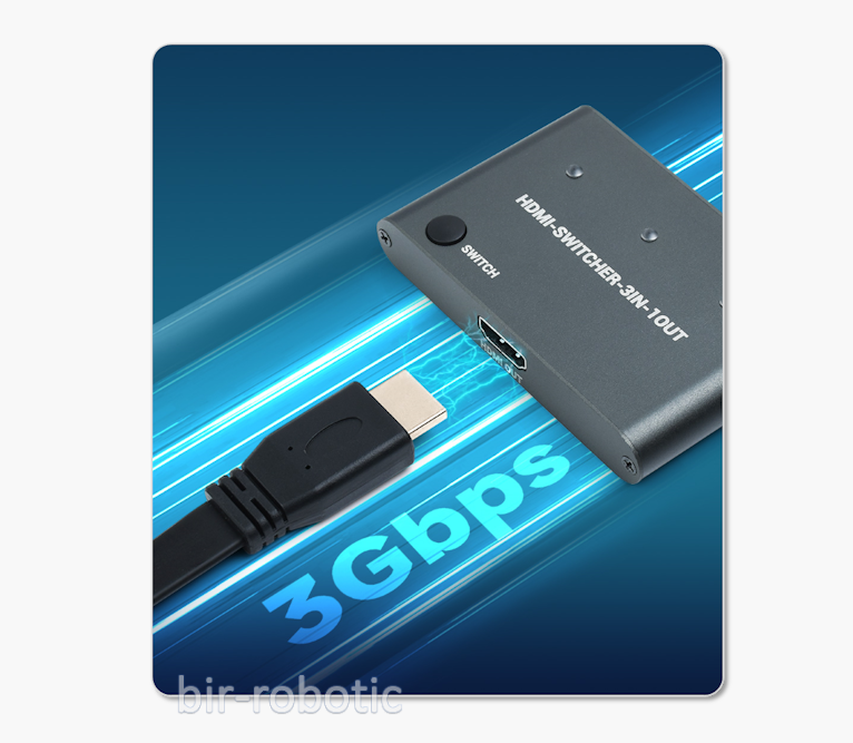 HDMI-SWITCHER-3IN-1OUT-High-speed Transmission