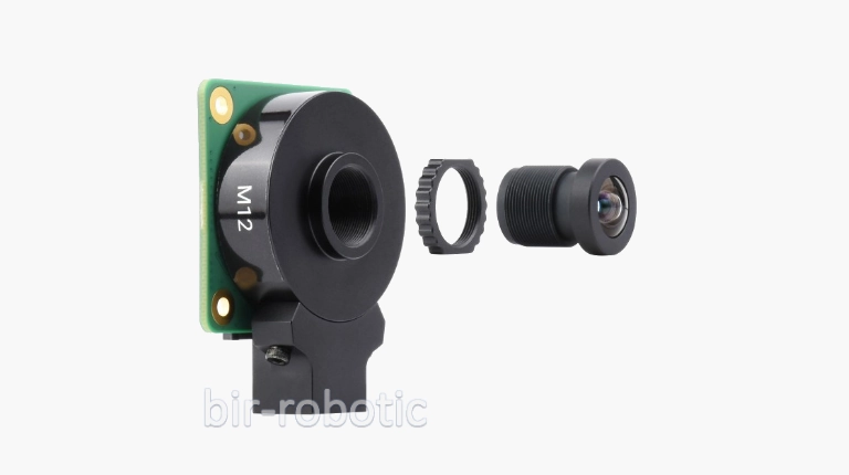 قابلیت نصب بر روی ماژول لنز 3.56mm سازگار با دوربین M12 رزبری پای