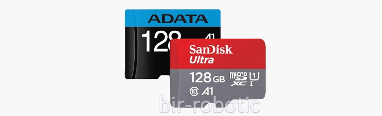 تصویر متن کارت حافظه microSD کلاس 10 با ظرفیت 128 گیگابایت