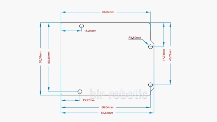 Arduino-Minima-dimention-top
