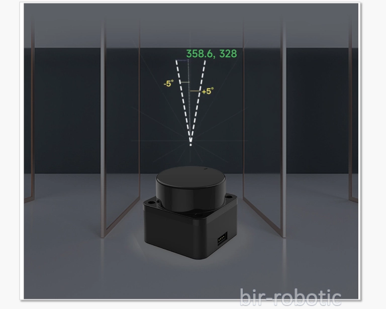 تشخیص در شیشه سنسور فاصله سنج لیزری لیدار 360 درجه مدل STL27L