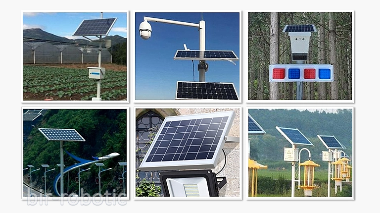 نمونه کاربردها ماژول شارژر کنترل خورشیدی مدل D