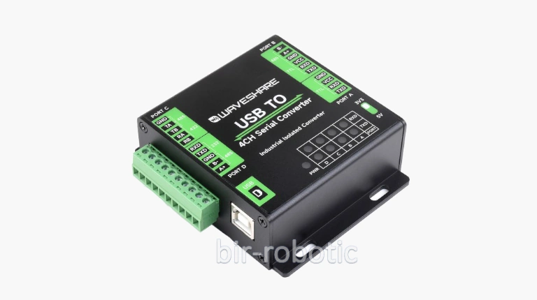 عکس محصول مبدل USB به سریال 4 کانال صنعتی با چیپ FT4232HL