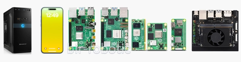 برد های قابل پشتیبانی نمایشگر 12.3 اینچ خازنی با رابط HDMI و Type-C