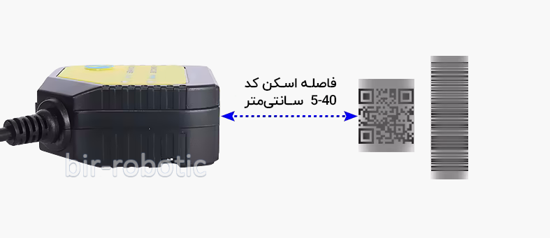میدان عمق اسکنر بارکد ثابت مدل SH-400