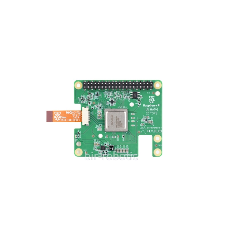 هت هوش مصنوعی رزبری پای مدل HAT+ با قدرت پردازشی 26TOPS