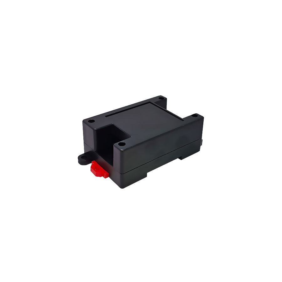 جعبه پلاستیکی ABS ریلی 32×54×82 میلیمتر مشکی مدل 49-3