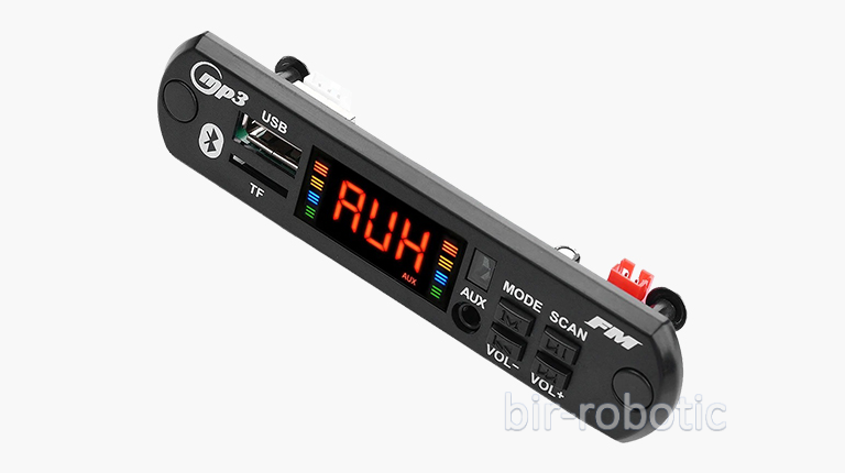 5V12V color screen BT5.0 MP3 Decoding Board-site-view-1