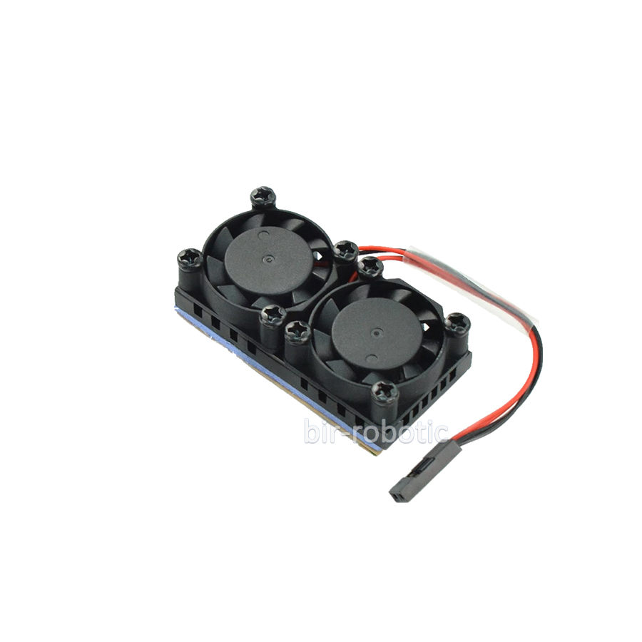 فن خنککننده دوگانه رزبری پای، سازگار با مدلهای 3B/3B+/4B