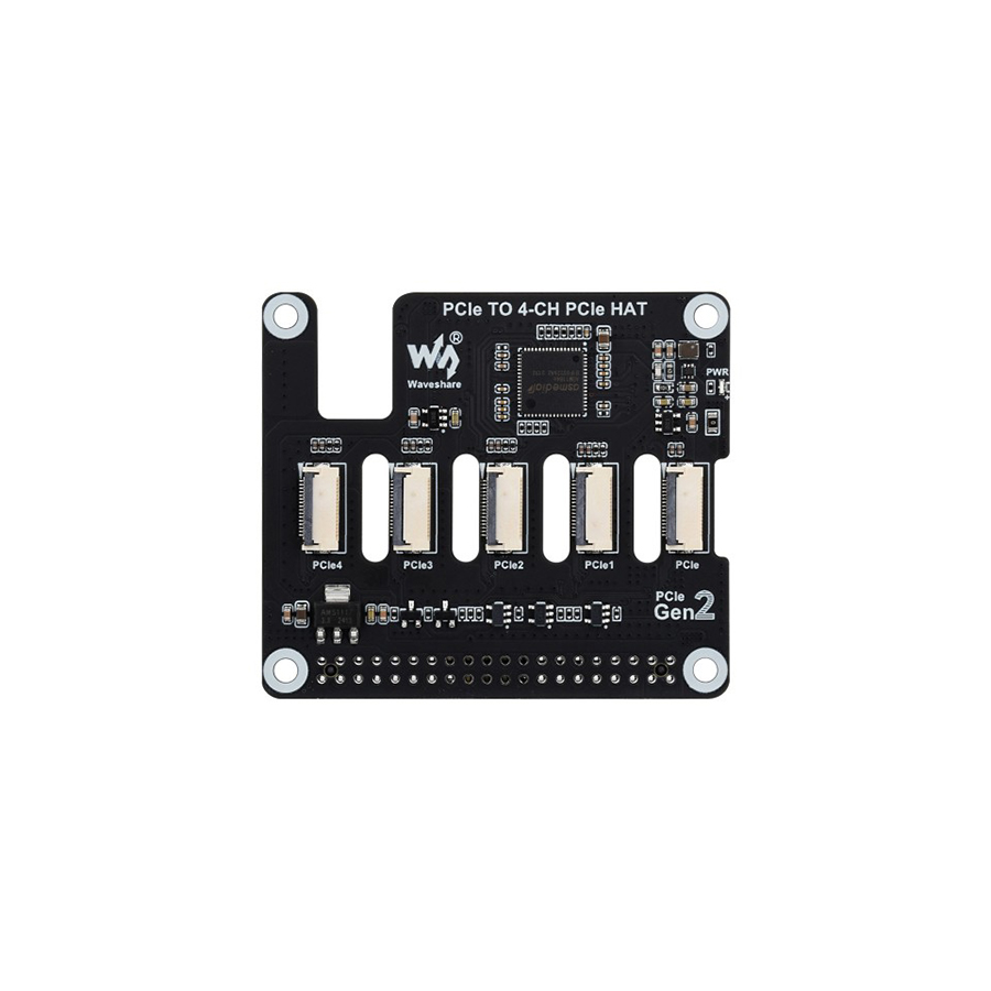 هت 4 کاناله PCIe برای رزبری پای 5 - Image 2