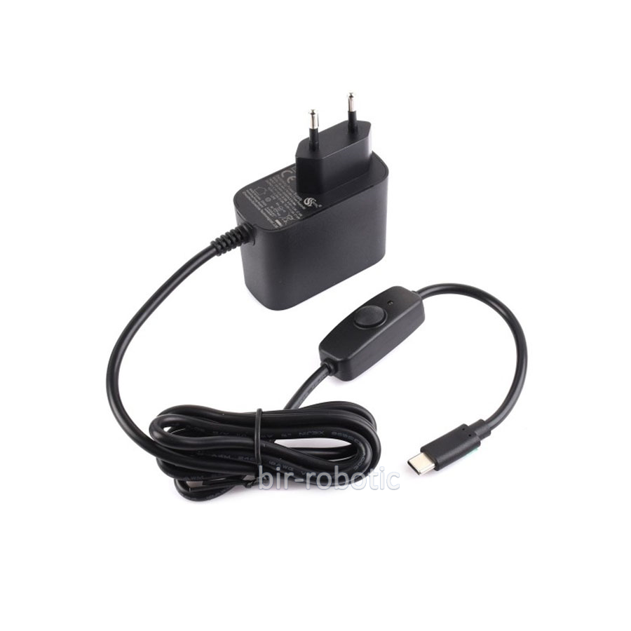 آداپتور 27 وات تایپ سی PD برای رزبری پای 5