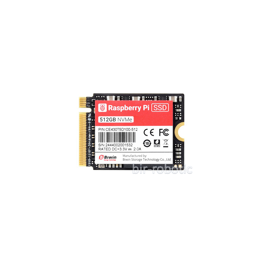 هارد SSD NVMe M.2 2230 با ظرفیت 512 گیگ رزبری پای - Image 2