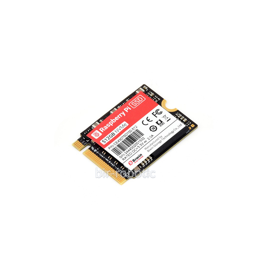 هارد SSD NVMe M.2 2230 با ظرفیت 512 گیگ رزبری پای